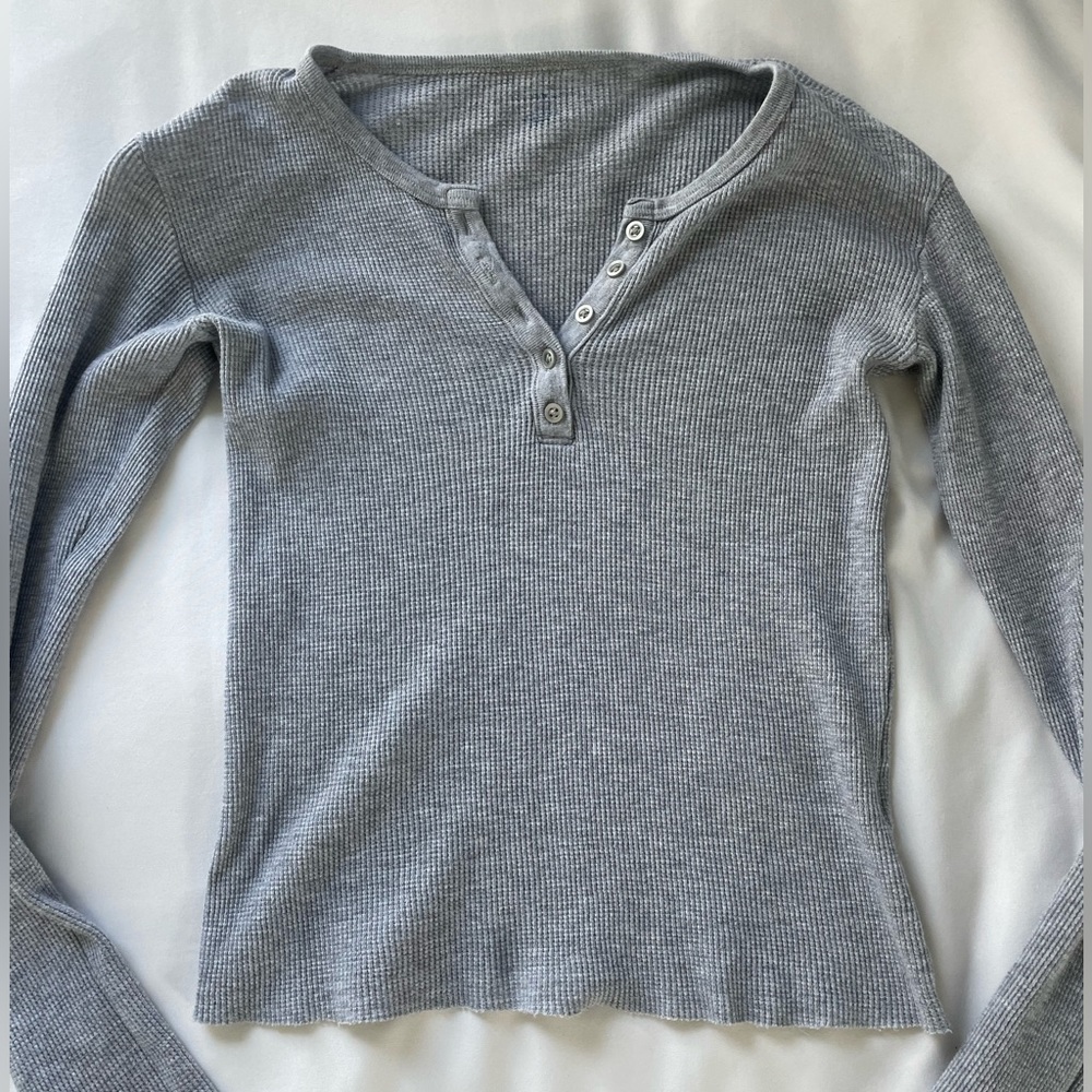Brandy Melville button-up sweater